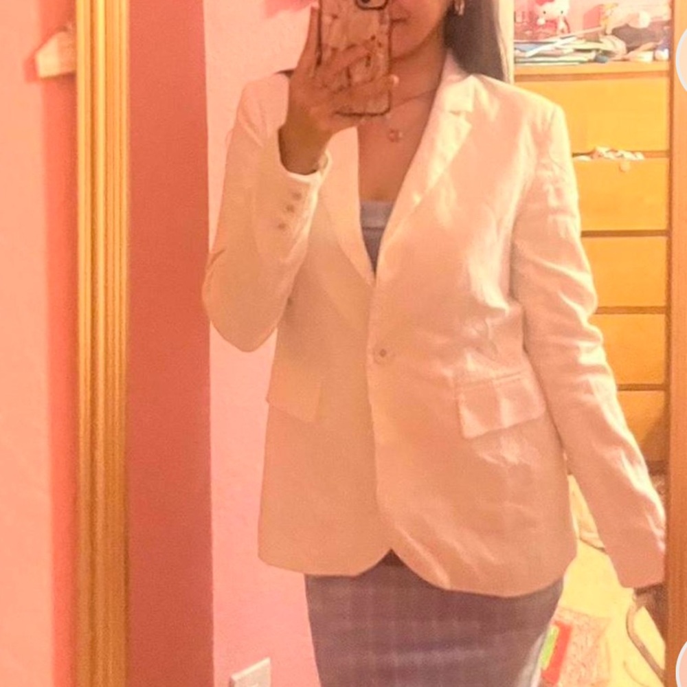 linen blazer